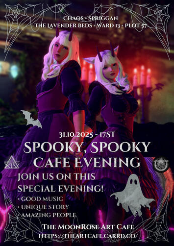 Spooky story evening