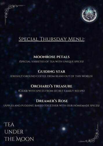 Past special menu 2024